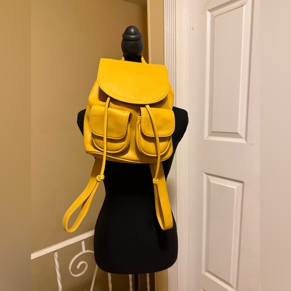 wild fable Handbags - Wild Fable Mustard Backpack